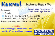 Exchange Server Repair screenshot